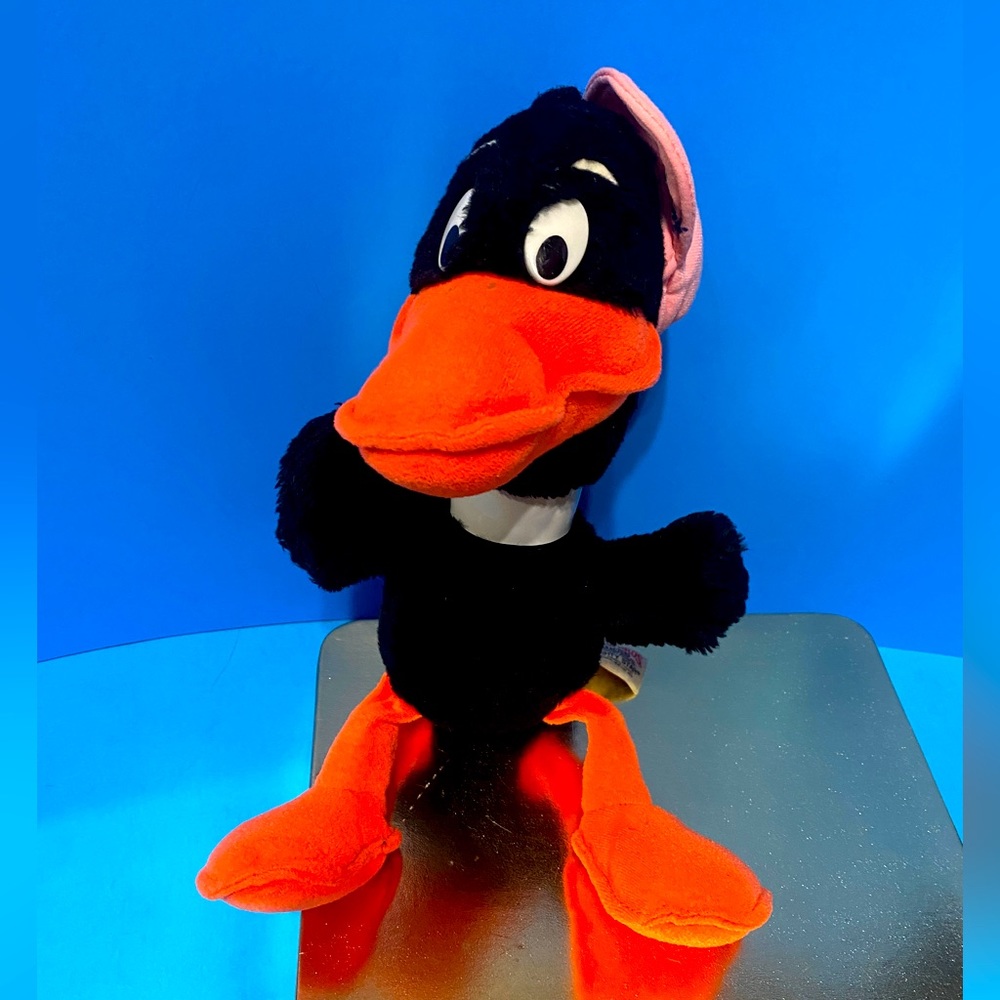 WARNER BROS MIGHTY STAR VTG 1971  WANNA BUY A DUCK DAFFY DUCK PLUSH
